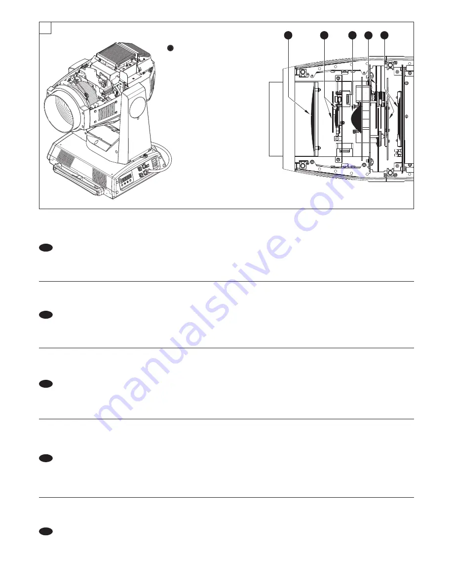 Clay Paky alpha wash 1200 Instruction Manual Download Page 33