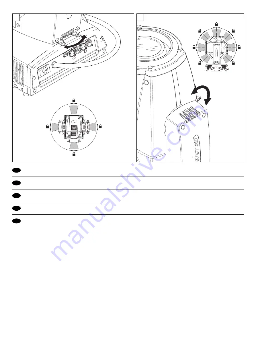 Clay Paky C61097 Instruction Manual Download Page 5