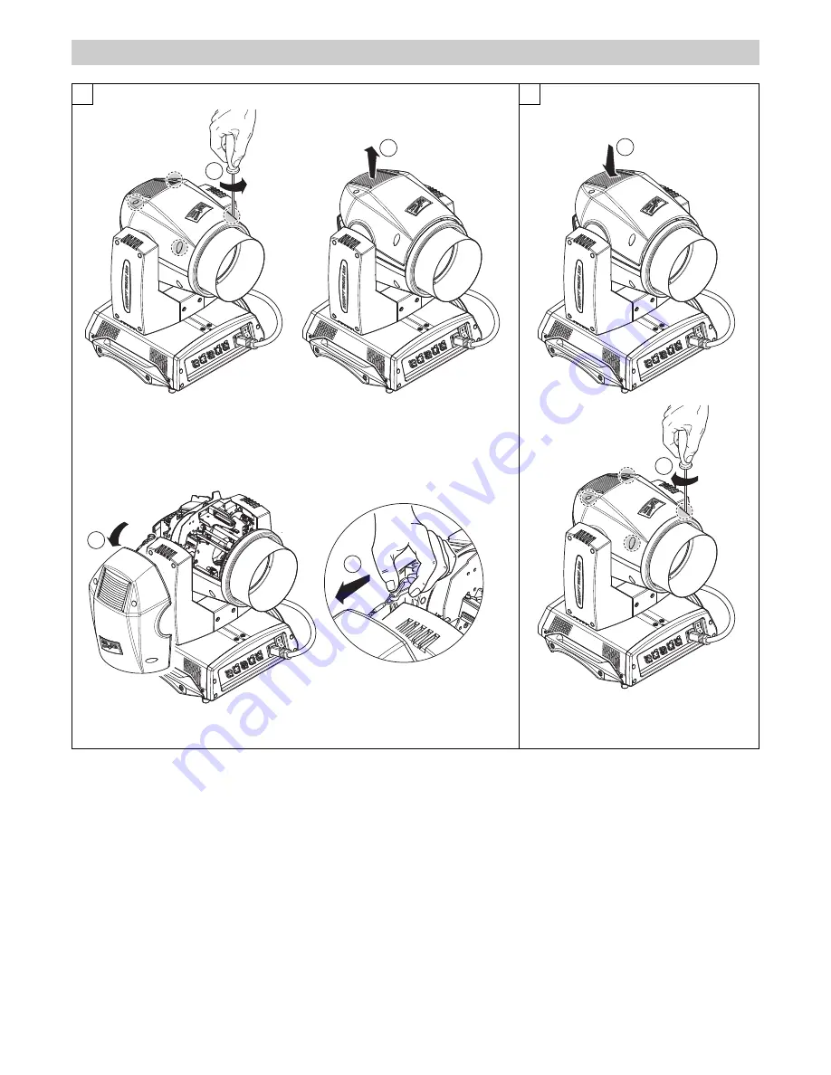 Clay Paky C61378 Instruction Manual Download Page 14