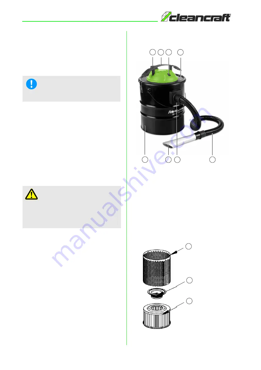 CleanCraft flexCAT 120 VCA Operating Instructions Manual Download Page 8