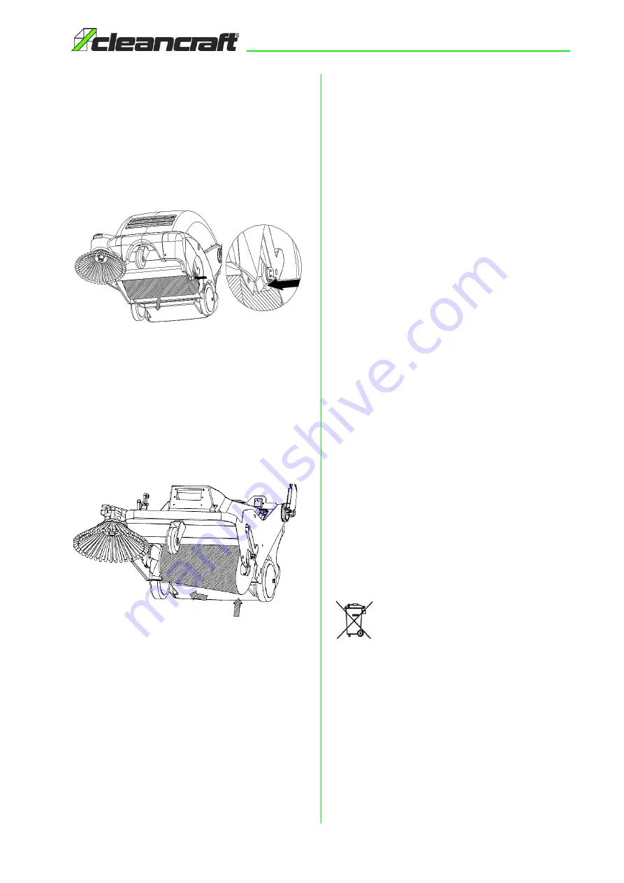 CleanCraft KM 625 Operating Instructions Manual Download Page 15