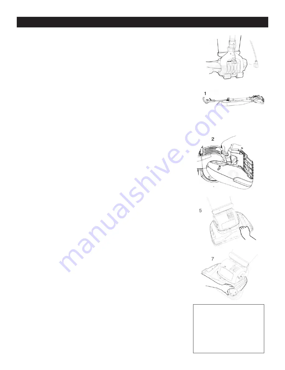 CleanCraft SuperLite CSL160XL Instruction Manual Download Page 6