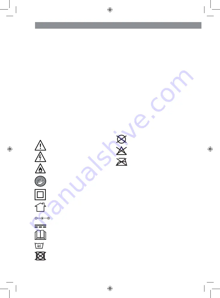 Cleanmaxx 07476 Operating Instructions Manual Download Page 3