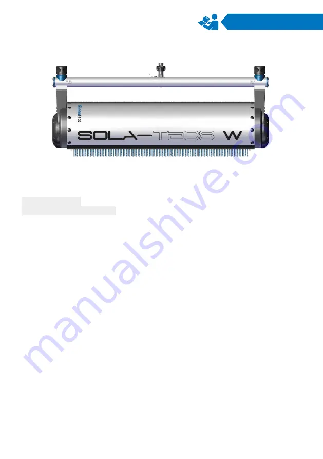 Cleantecs SOLA-TECS W BJ 2010 Series Operating Instructions Manual Download Page 17