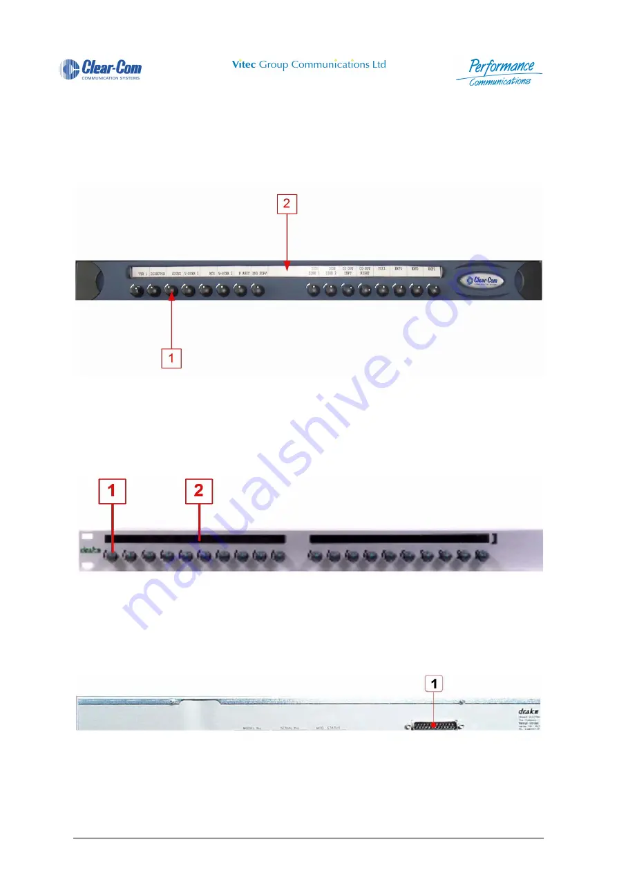 Clear-Com 4000 series II Technical Manual Download Page 75