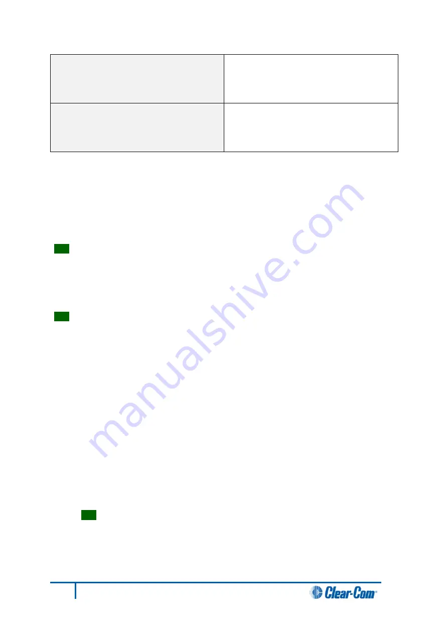 Clear-Com Eclipse HX-Omega Скачать руководство пользователя страница 71