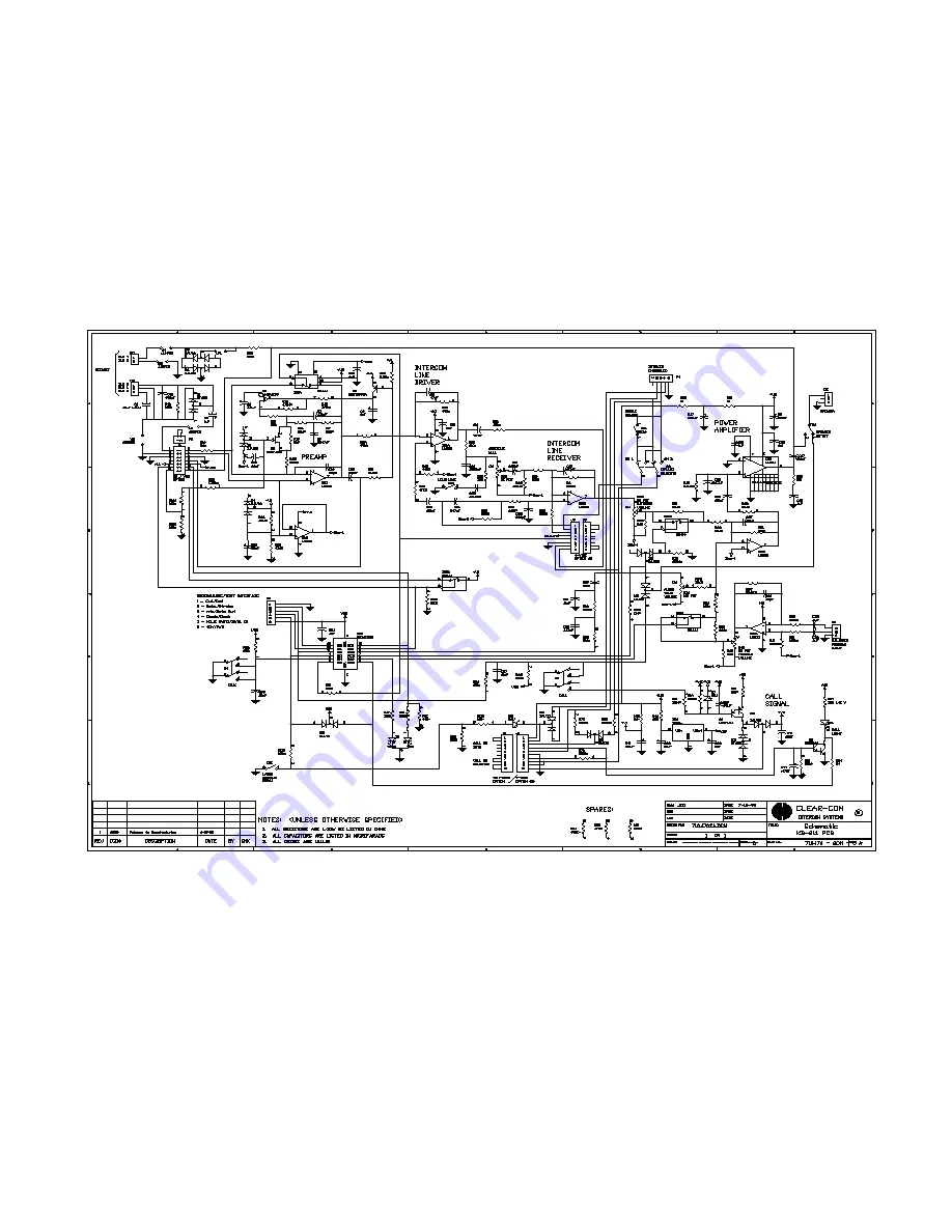 Clear-Com KB-211 User Manual Download Page 23