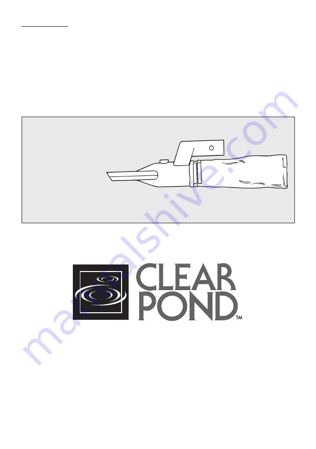 CLEAR POND Turbo-Vac Manual Download Page 4