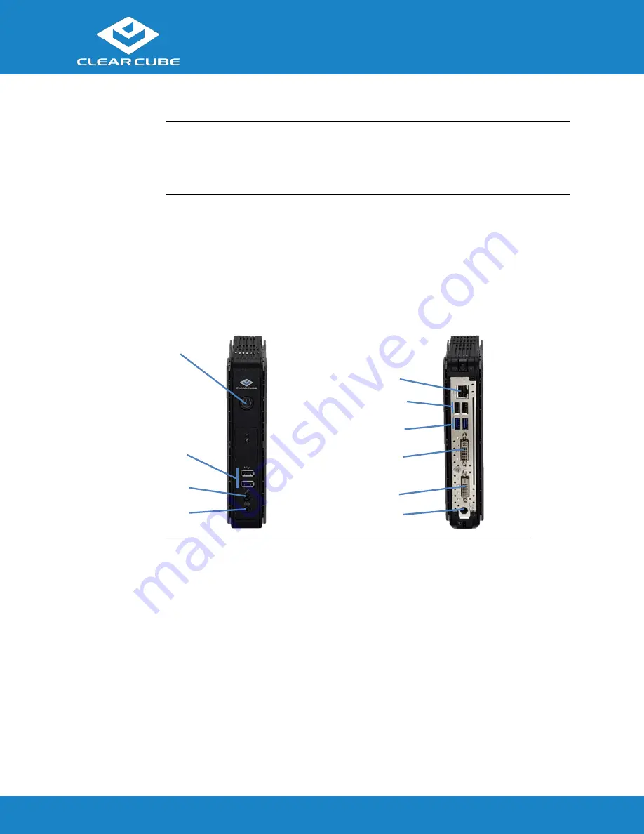 ClearCube Thin Client CD8831 Quick Start Manual Download Page 1