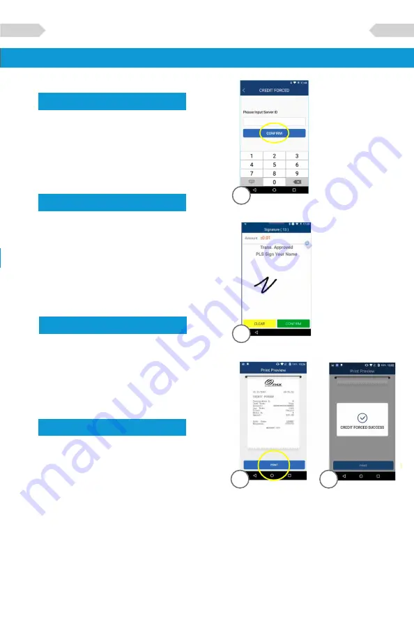 Clearent PAX A Series Quick Reference Manual Download Page 13