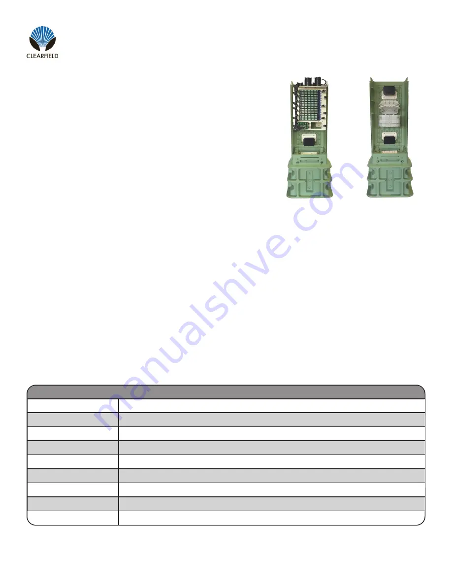 Clearfield CraftSmart FiberFirst Instruction Manual Download Page 3