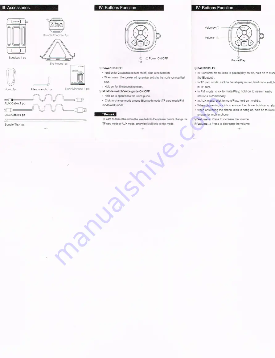 Clearon F5 mini User Manual Download Page 2