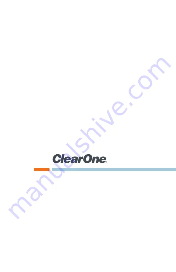 ClearOne 910-001-013-W Скачать руководство пользователя страница 19