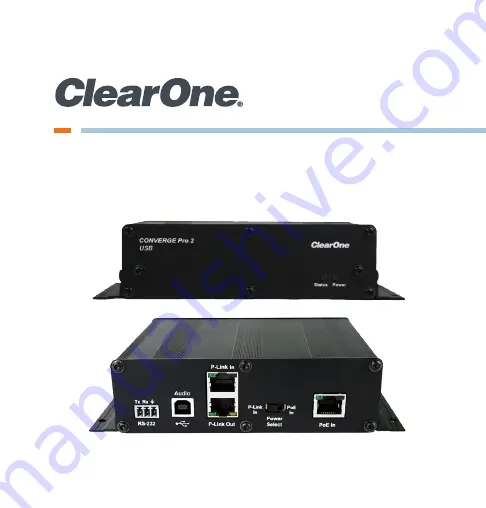 ClearOne 910-3200-302 Скачать руководство пользователя страница 1