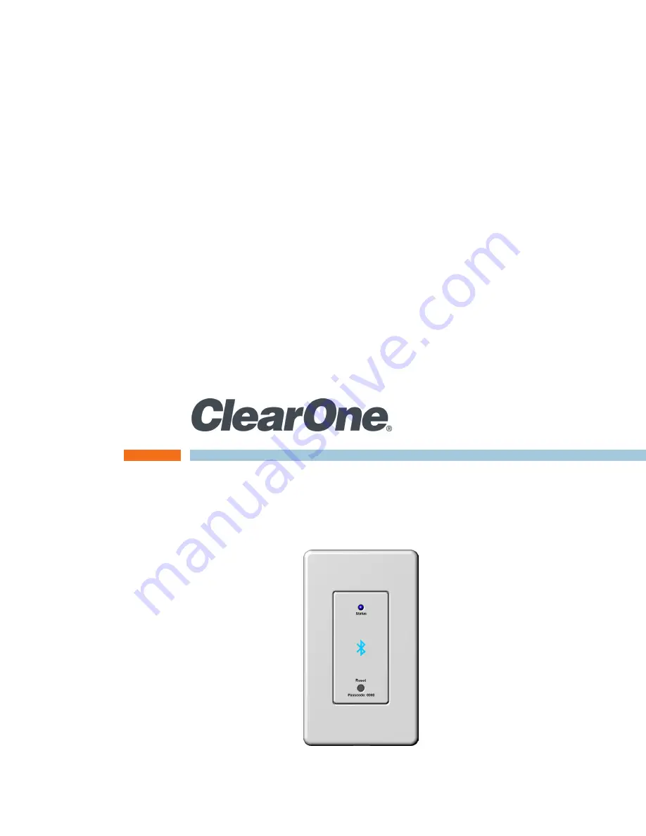 ClearOne BluePort NS-BP200 Скачать руководство пользователя страница 1