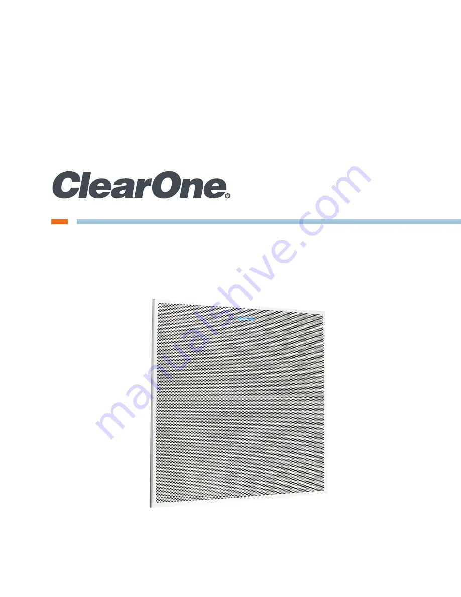 ClearOne BMA CT Скачать руководство пользователя страница 1