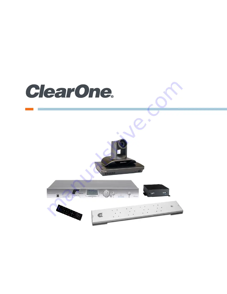 ClearOne collaborate pro 900 Скачать руководство пользователя страница 1