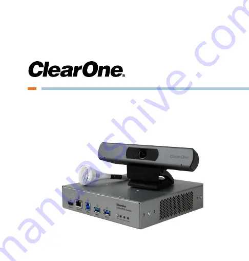 ClearOne COLLABORATE Versa Pro 50 Скачать руководство пользователя страница 1