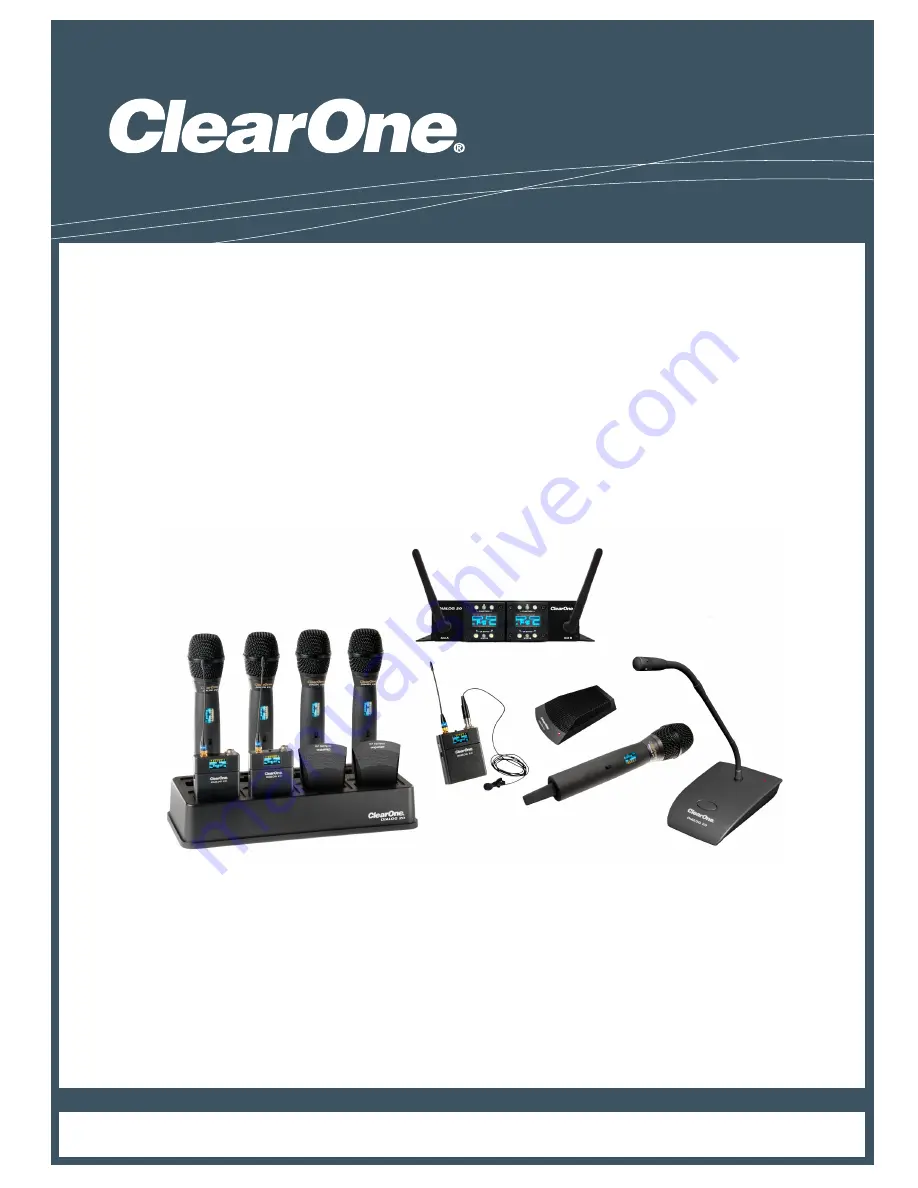 ClearOne DIALOG 20 Скачать руководство пользователя страница 1