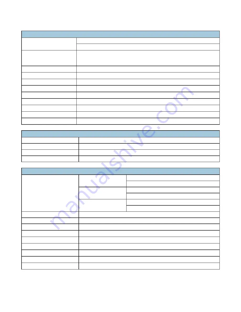 ClearOne PHD PTZ Specification Sheet Download Page 2