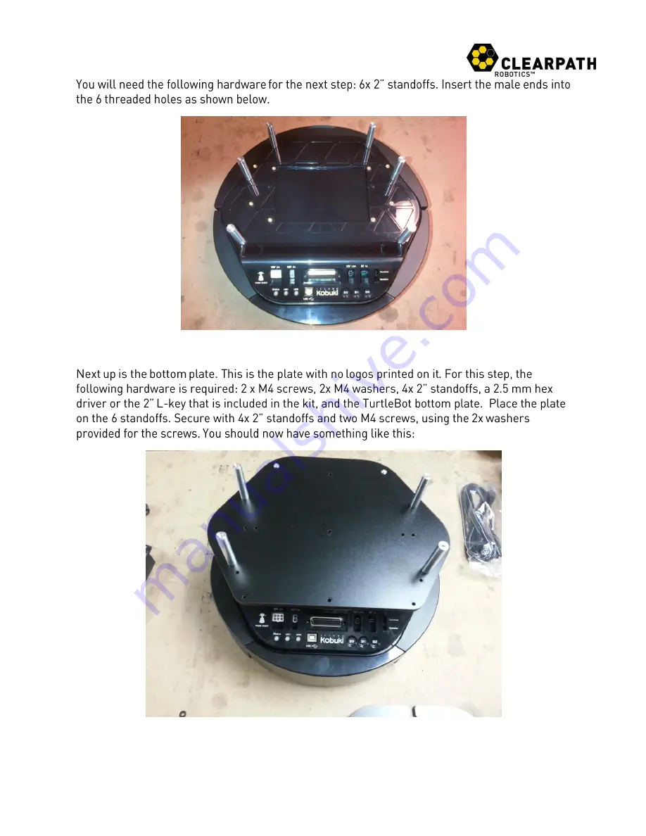 CLEARPATH Turtlebot 2 User Manual Download Page 6