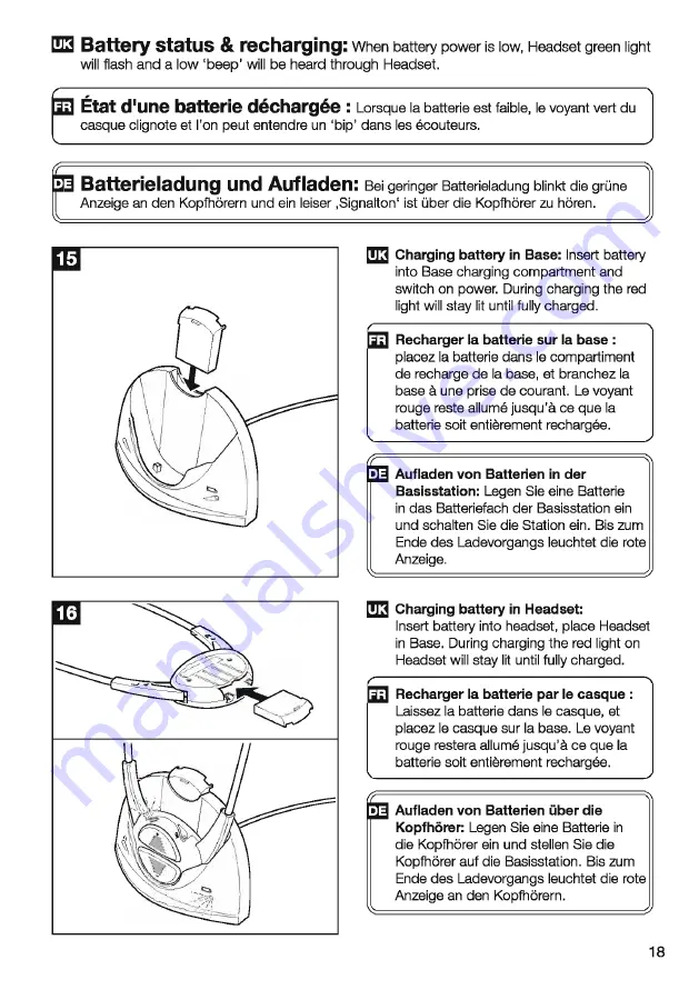 ClearSound CL7300 Instructions Manual Download Page 20