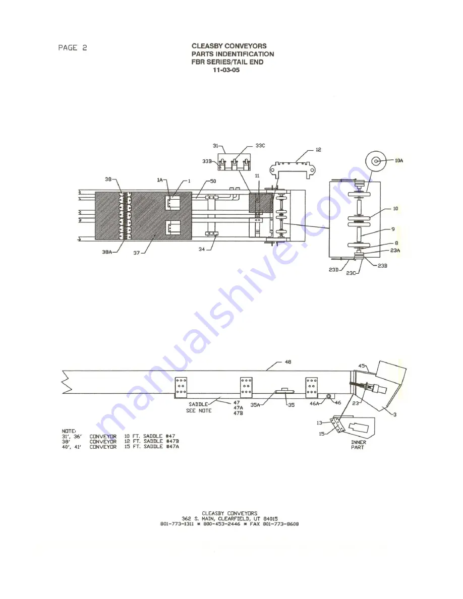 cleasby FIBERGLASS Series Instruction Manual Download Page 74