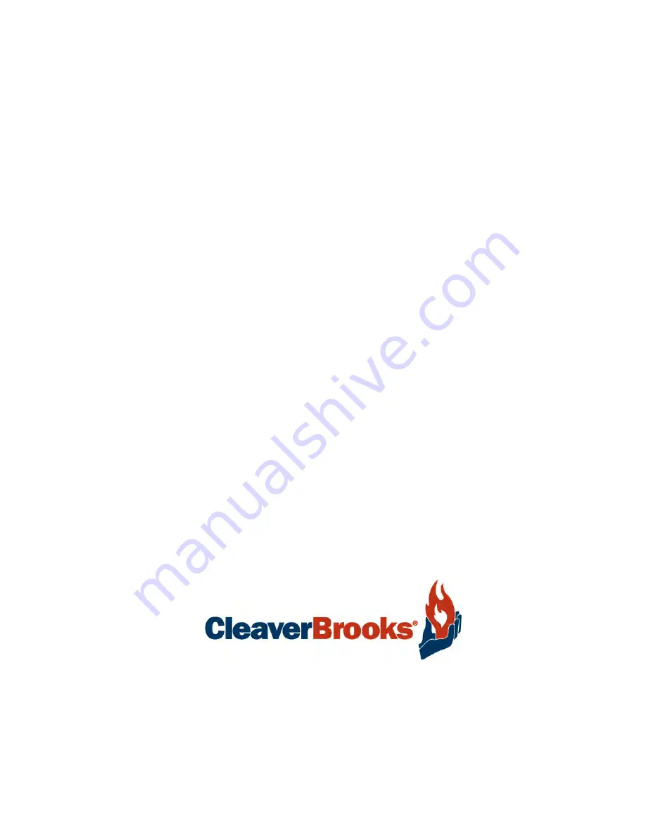 Cleaver-Brooks ClearFire CFLC Series Operation And Maintenance Manual Download Page 290