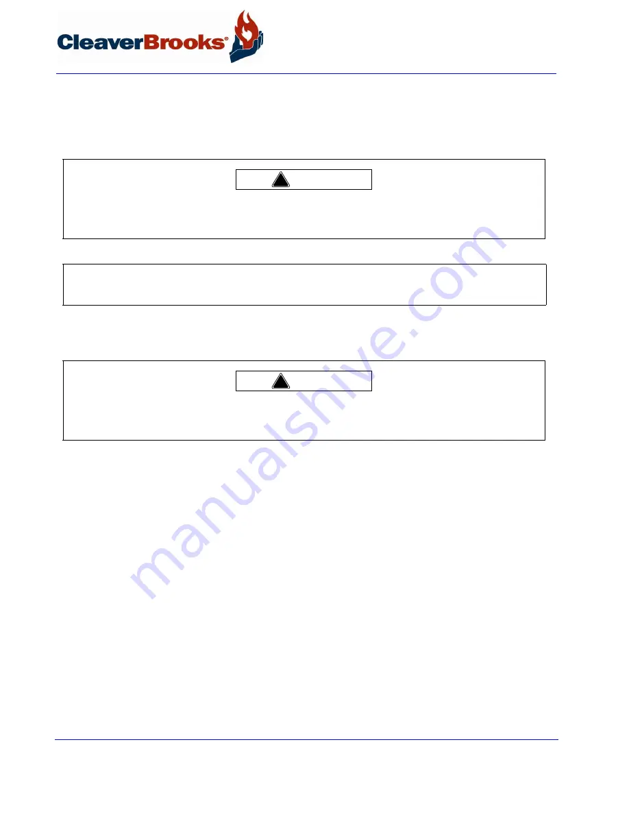 CleaverBrooks 4WI Operation, Service And Parts Manual Download Page 84