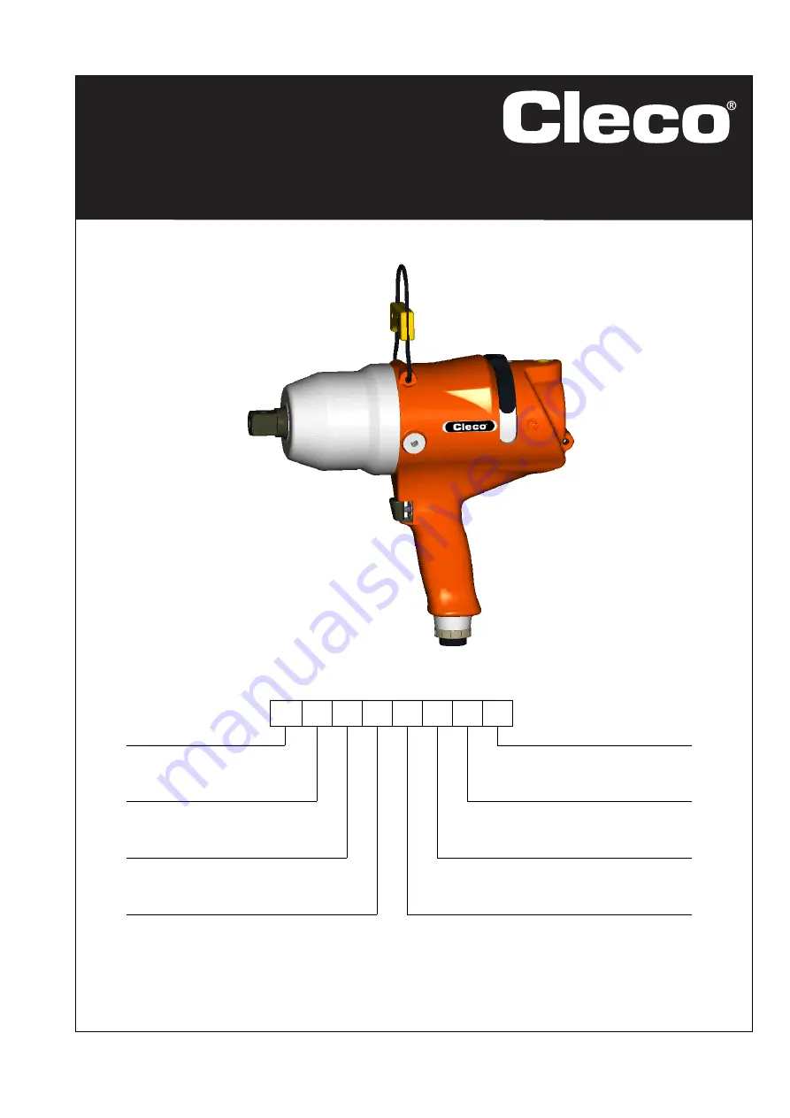 Cleco 400PTHFC206 Instruction Manual Download Page 1