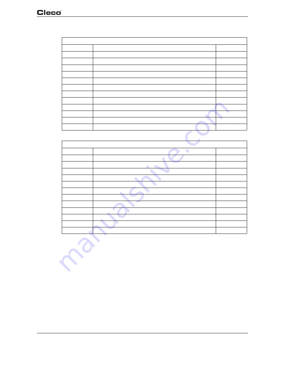 Cleco TME-100 Programming Manual Download Page 19