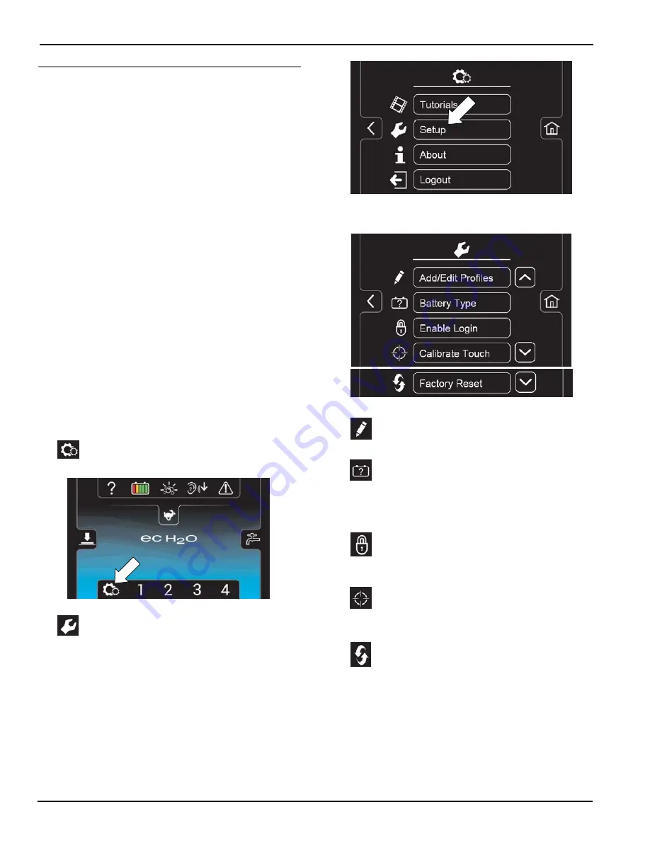 Clemas & Co Tennant GL20 Operator'S Manual Download Page 54