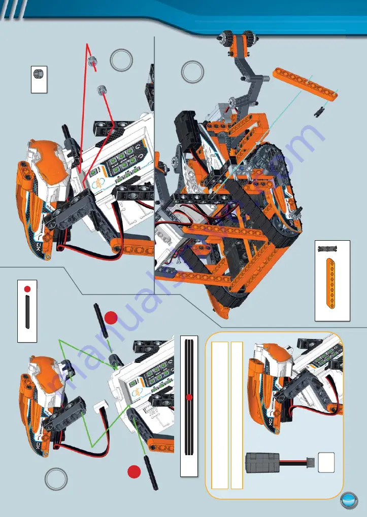 Clementoni RoboMaker X5 DROID Скачать руководство пользователя страница 25