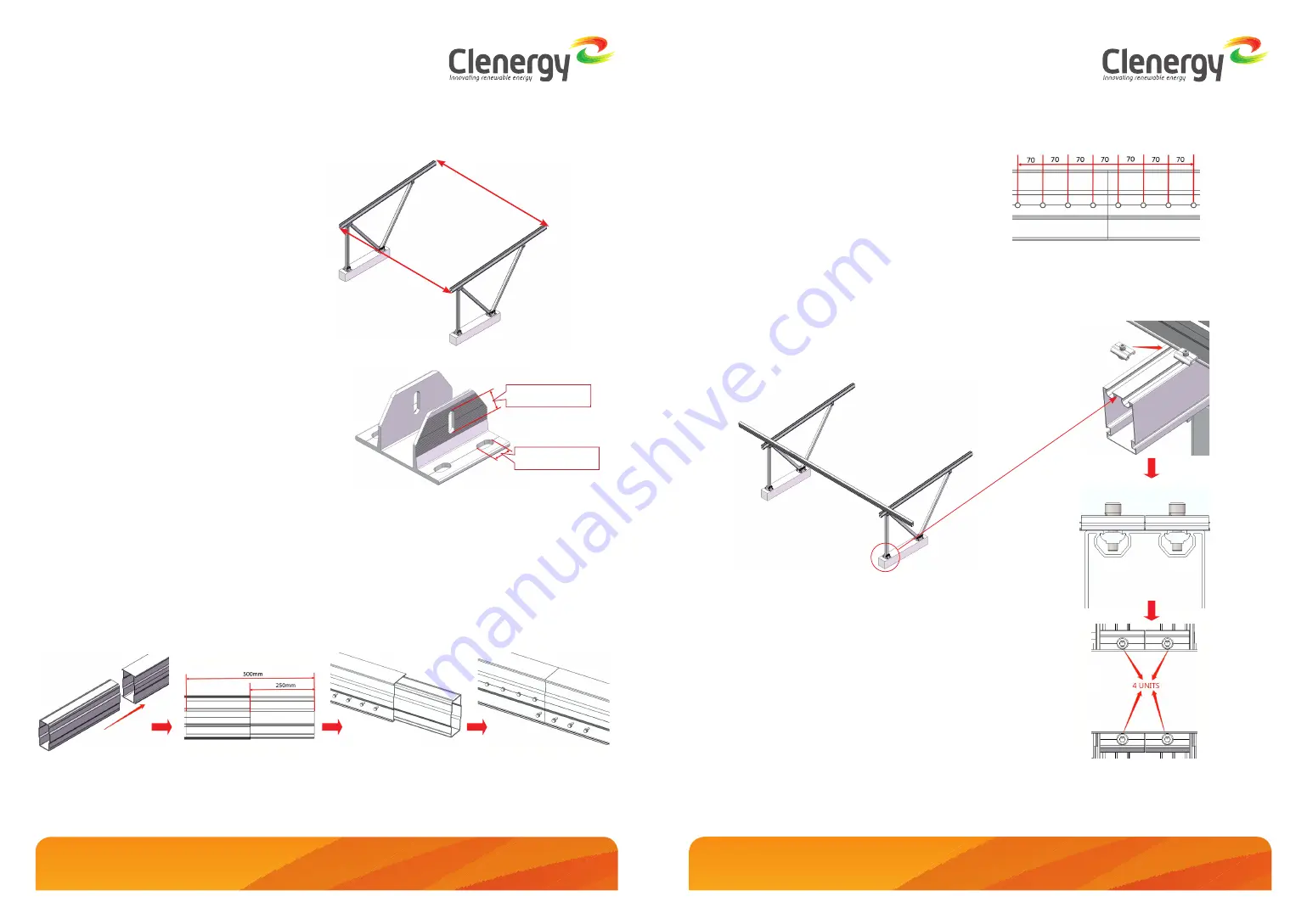 Clenergy PV-ezRack ezShade 2.0 Скачать руководство пользователя страница 8