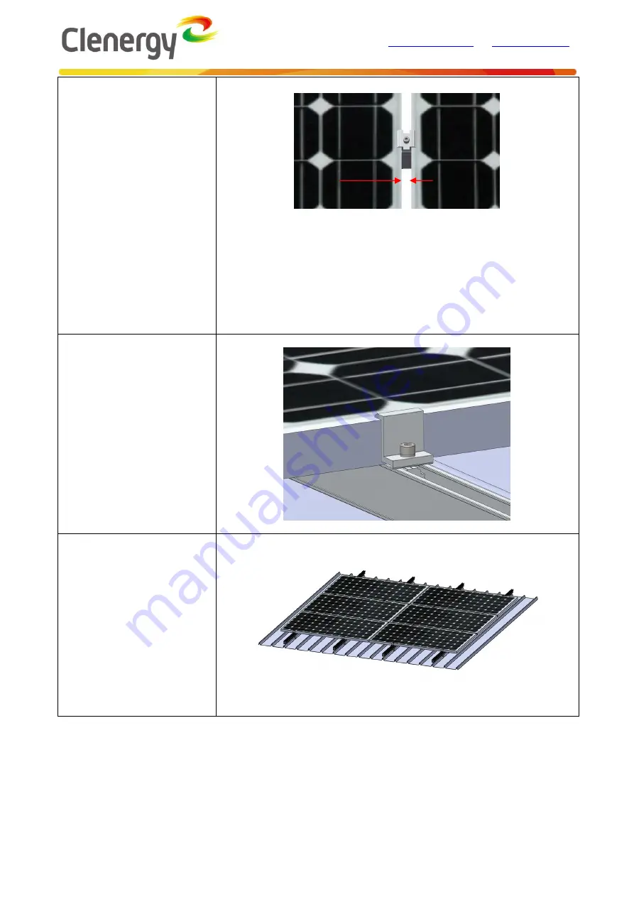 Clenergy V-ezRack SolarRoof Installation Manual Download Page 11