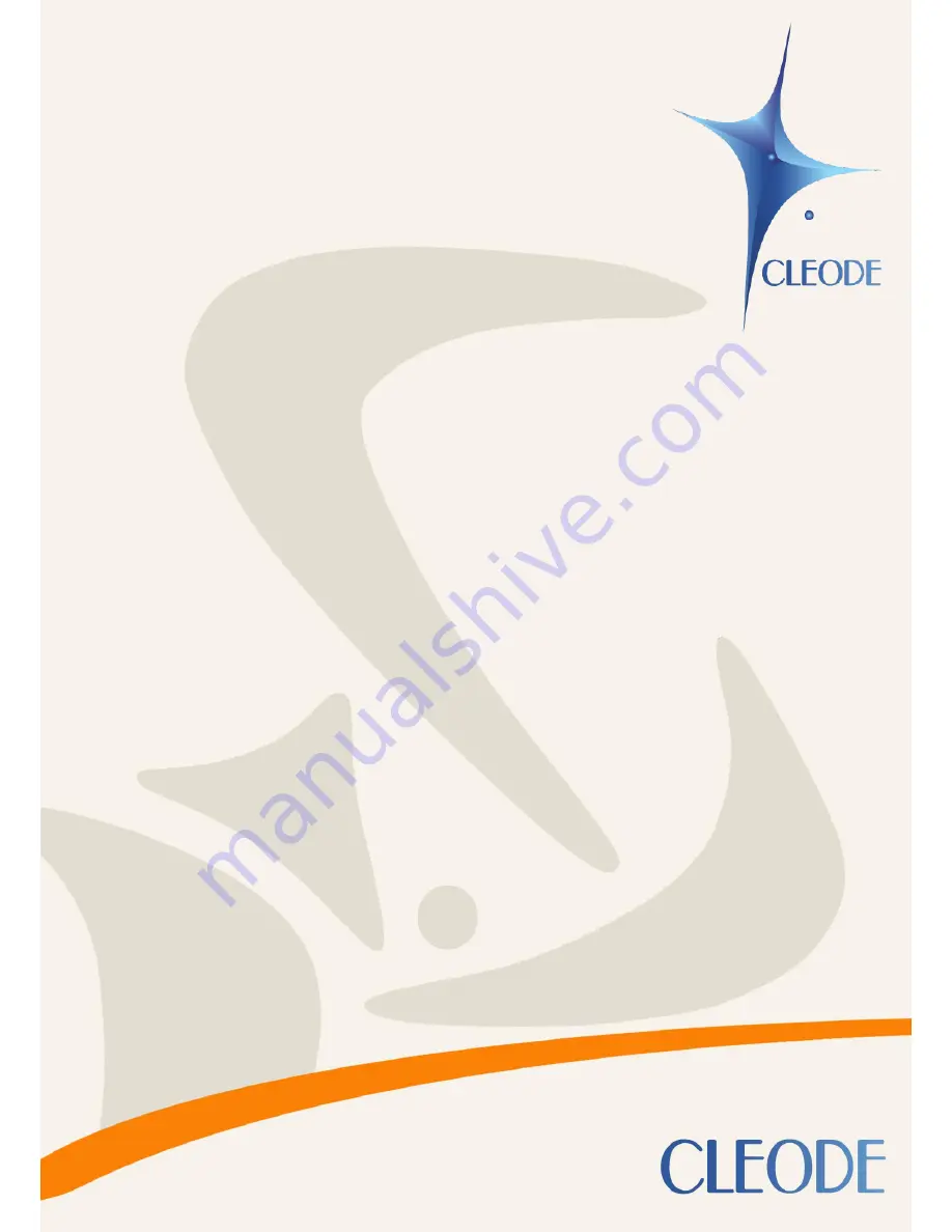 Cleode ZGAS User Manual Download Page 1