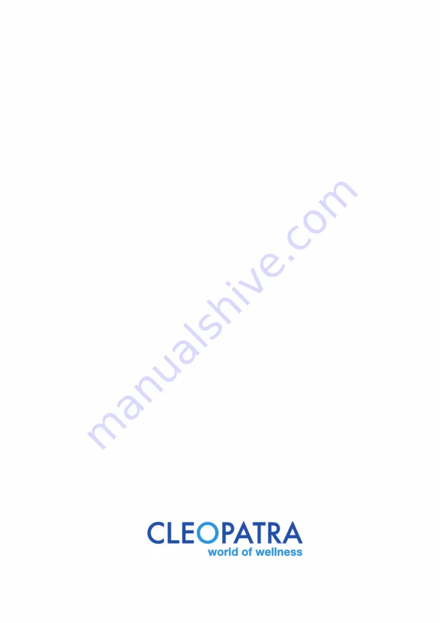 CLEOPATRA 90133701 Installation And User Manual Download Page 97