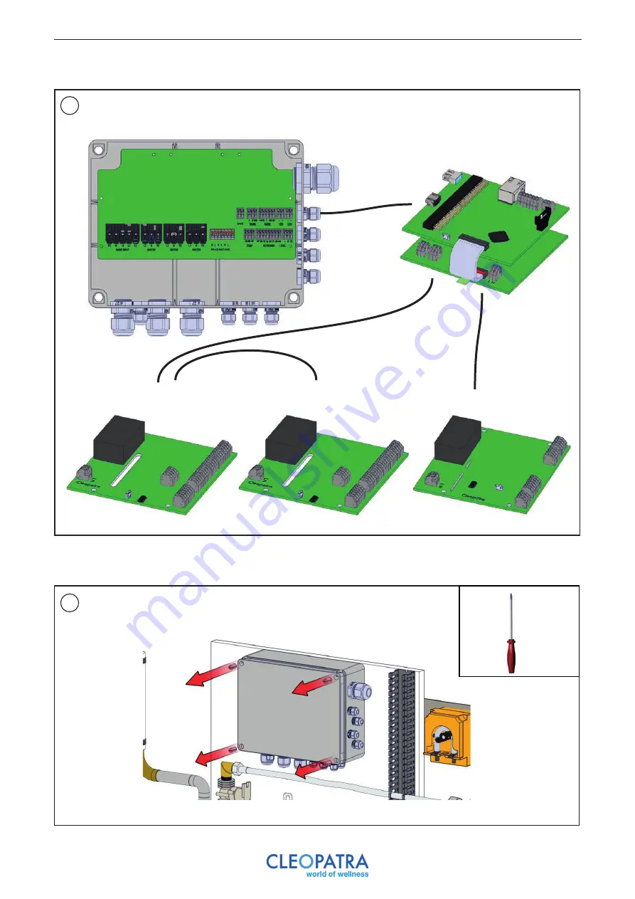 CLEOPATRA Cleo Steam Brain Installation Manual Download Page 26