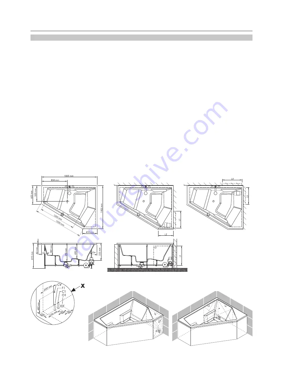 CLEOPATRA Luxusline Duo Imaza 750 Installation Instructions And Instructions For Use Download Page 32