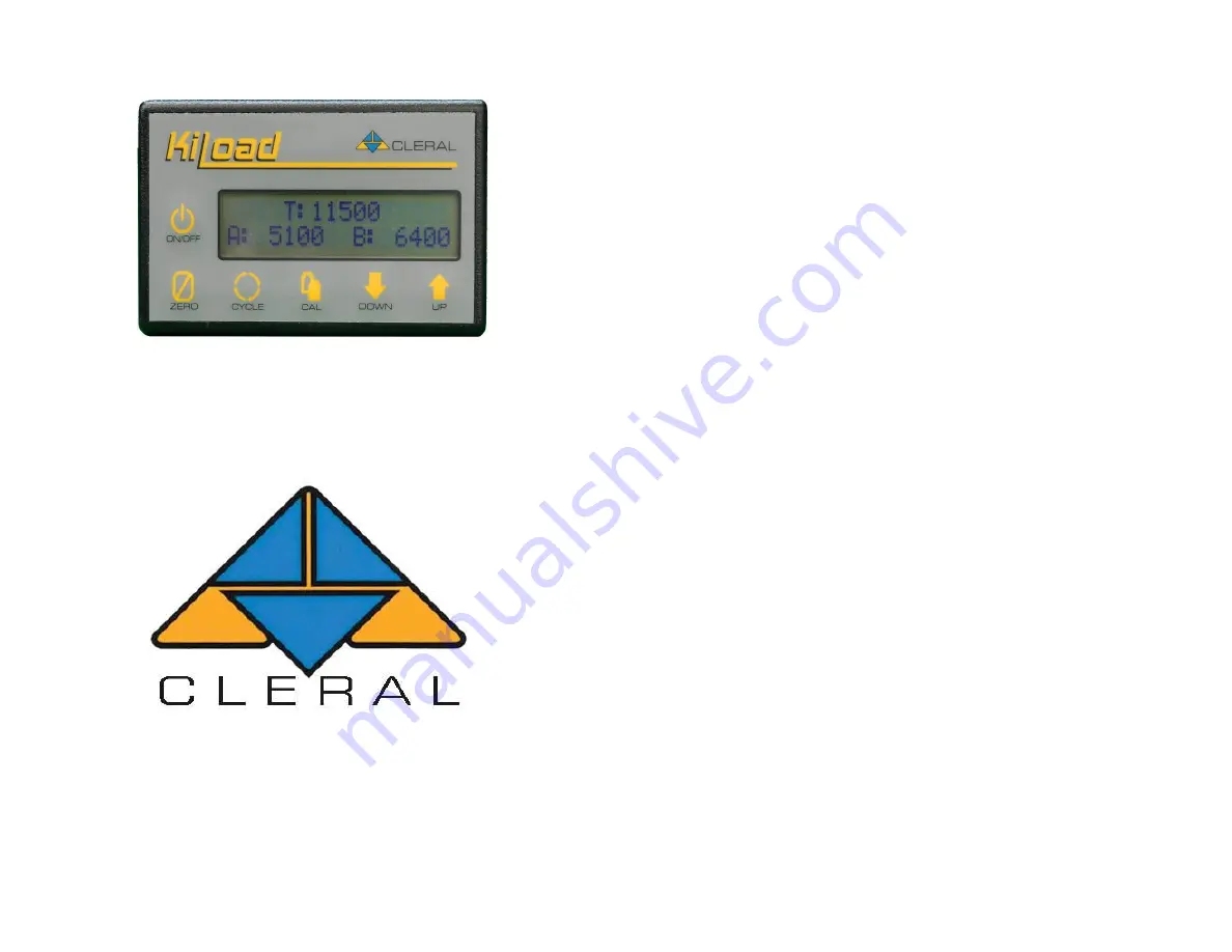 Cleral KILOAD Calibration Manual Download Page 1