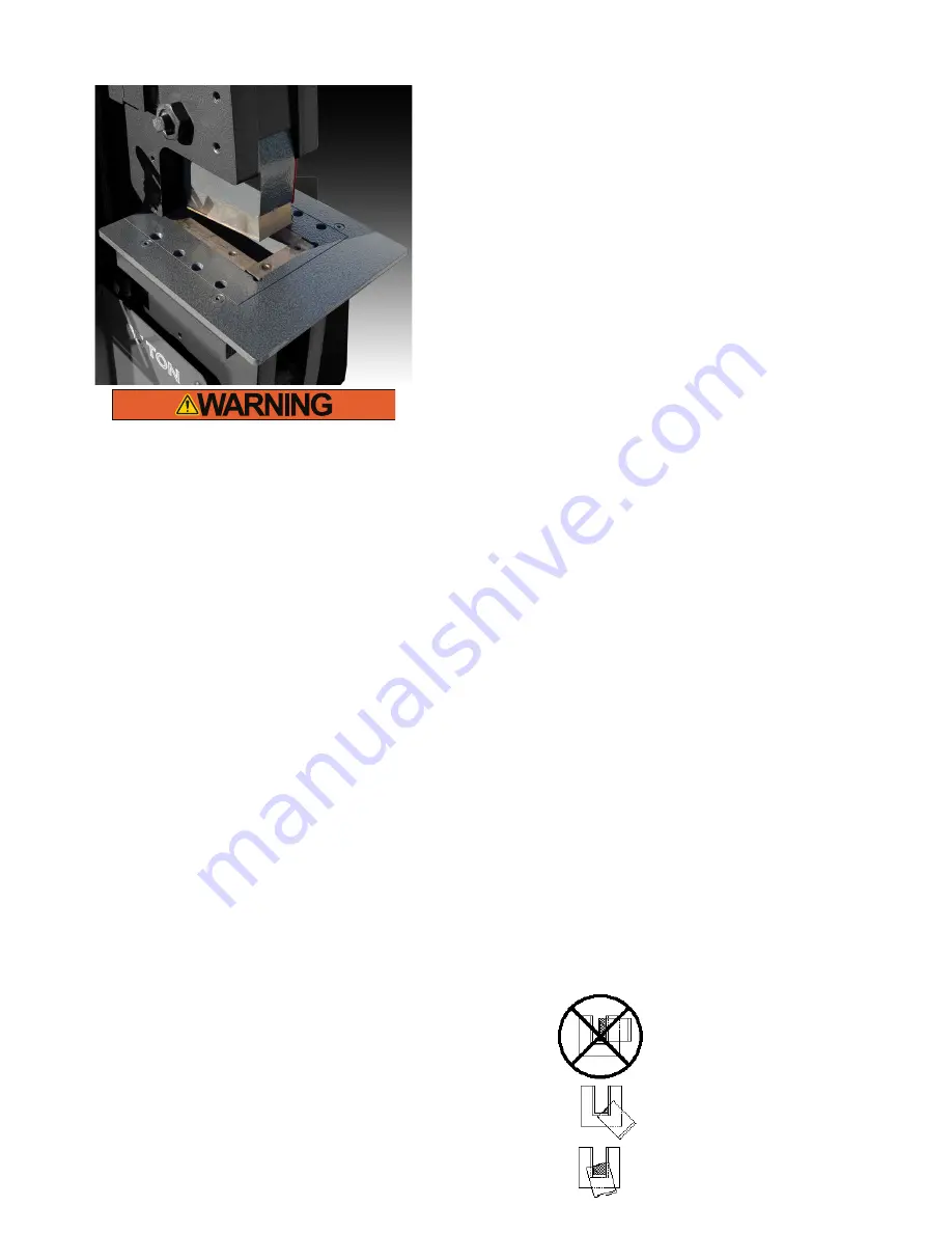 Cleveland Steel Tool 55 Ton Manual Download Page 34