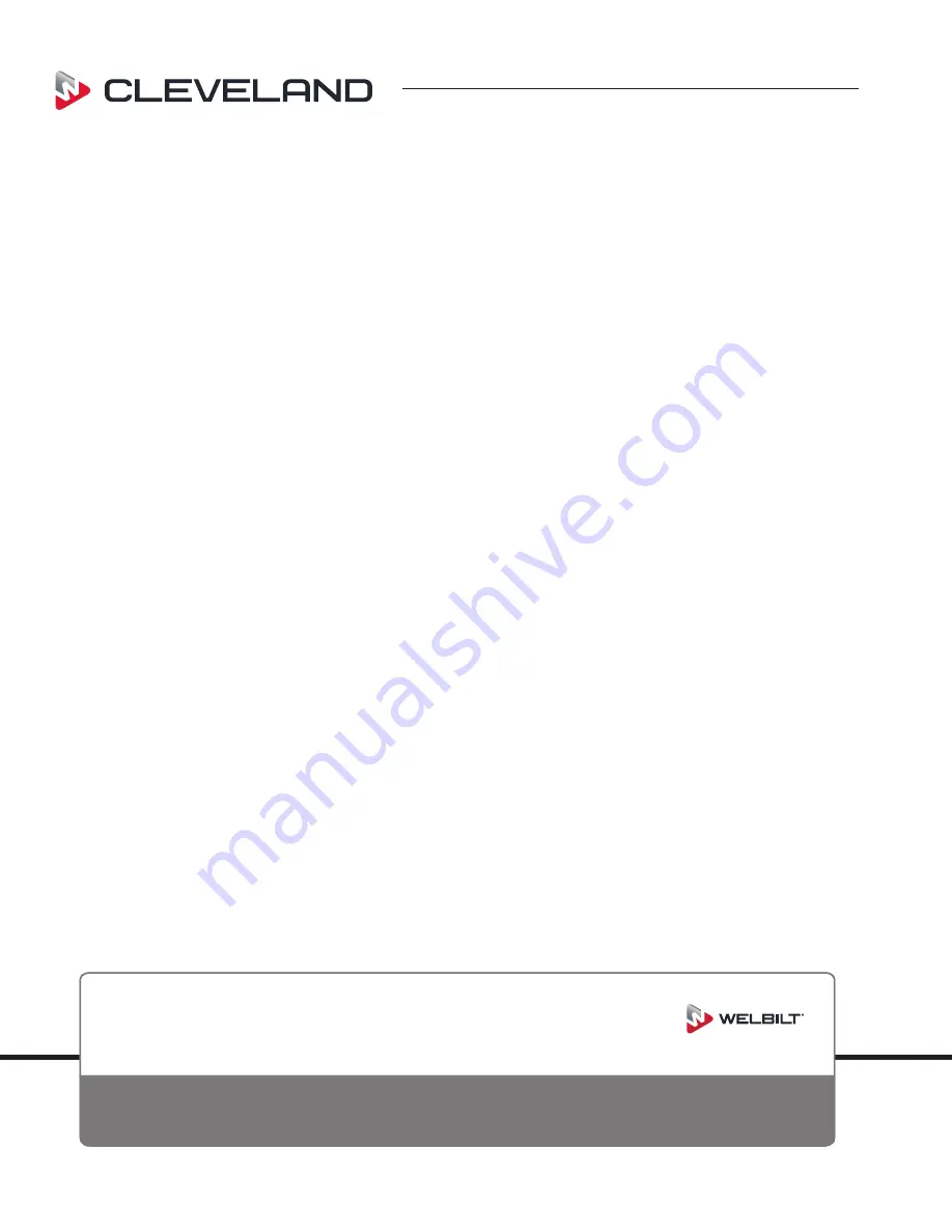 Cleveland 36-CDM-16 Installation, Operation & Service Manual Download Page 30