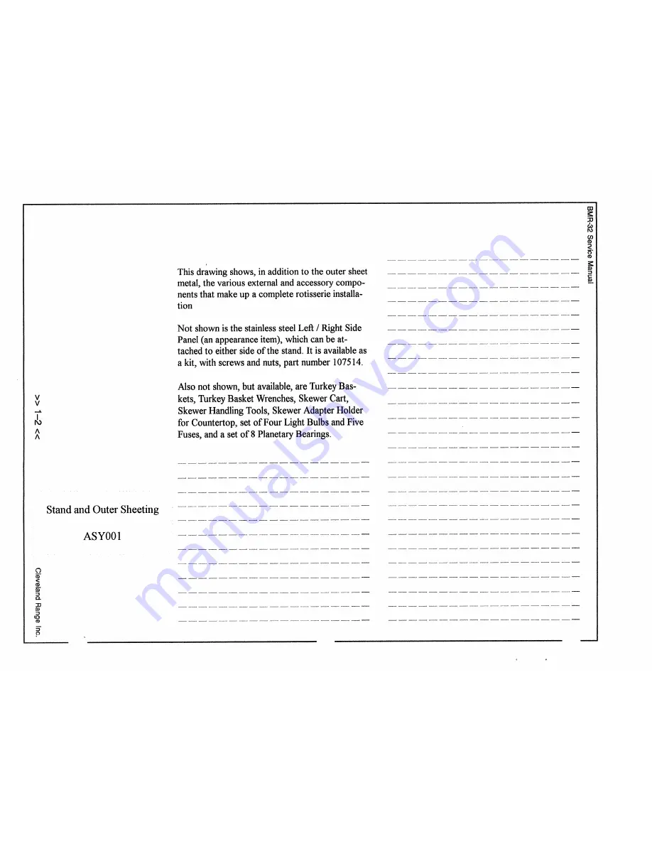 Cleveland BMR-32 User Manual Download Page 5