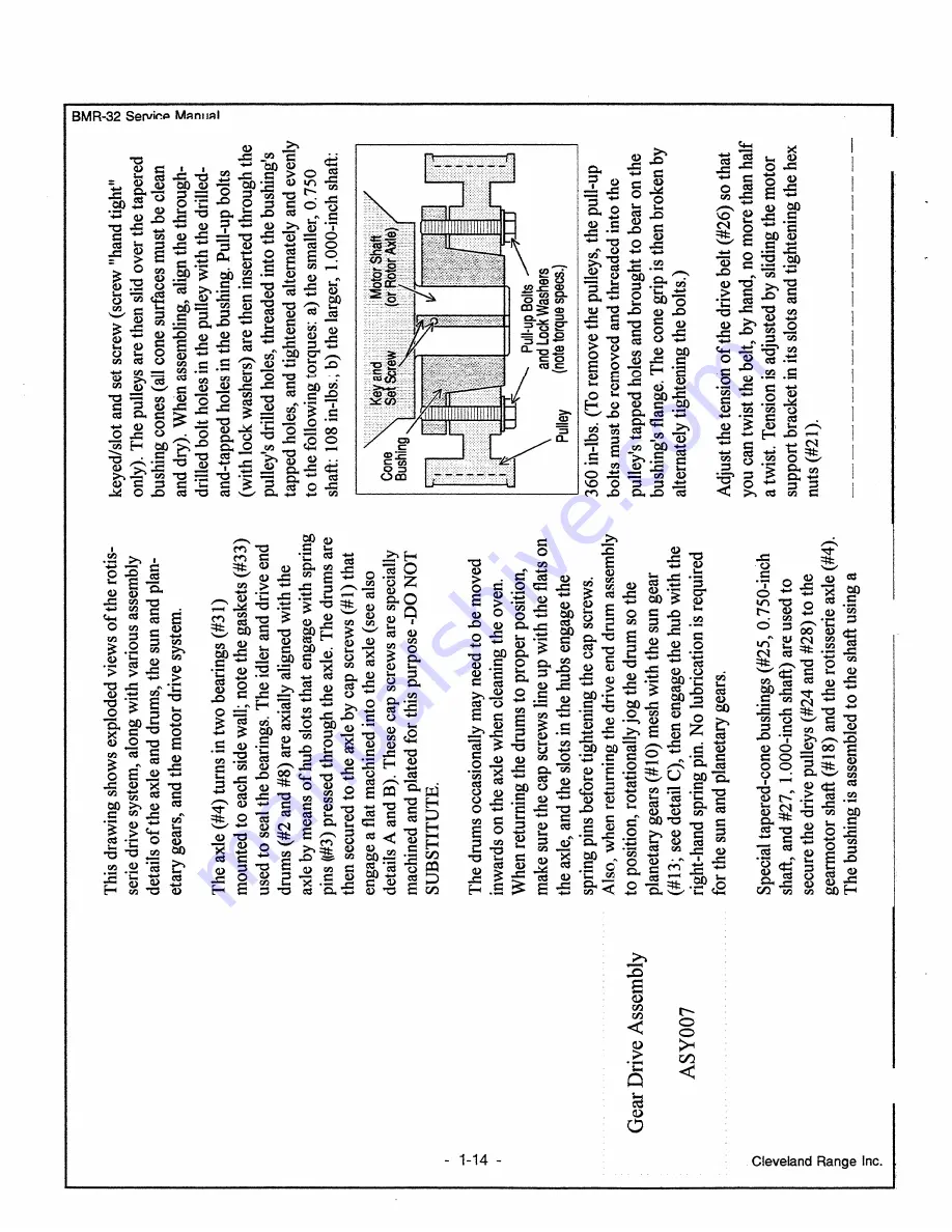 Cleveland BMR-32 User Manual Download Page 17