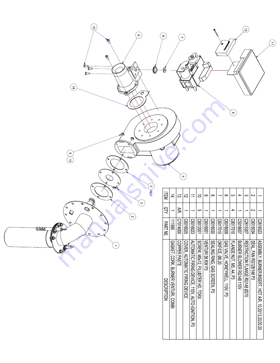 Cleveland Convotherm Combination Oven-Steamer Gas 20.20 Скачать руководство пользователя страница 41