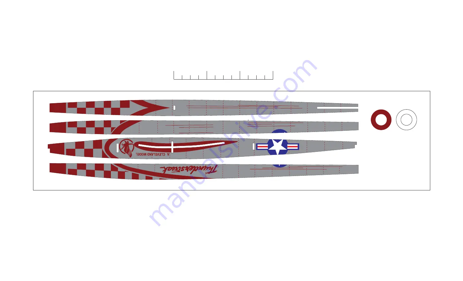 Cleveland E-Zee Thunderstreak F-84F Скачать руководство пользователя страница 3