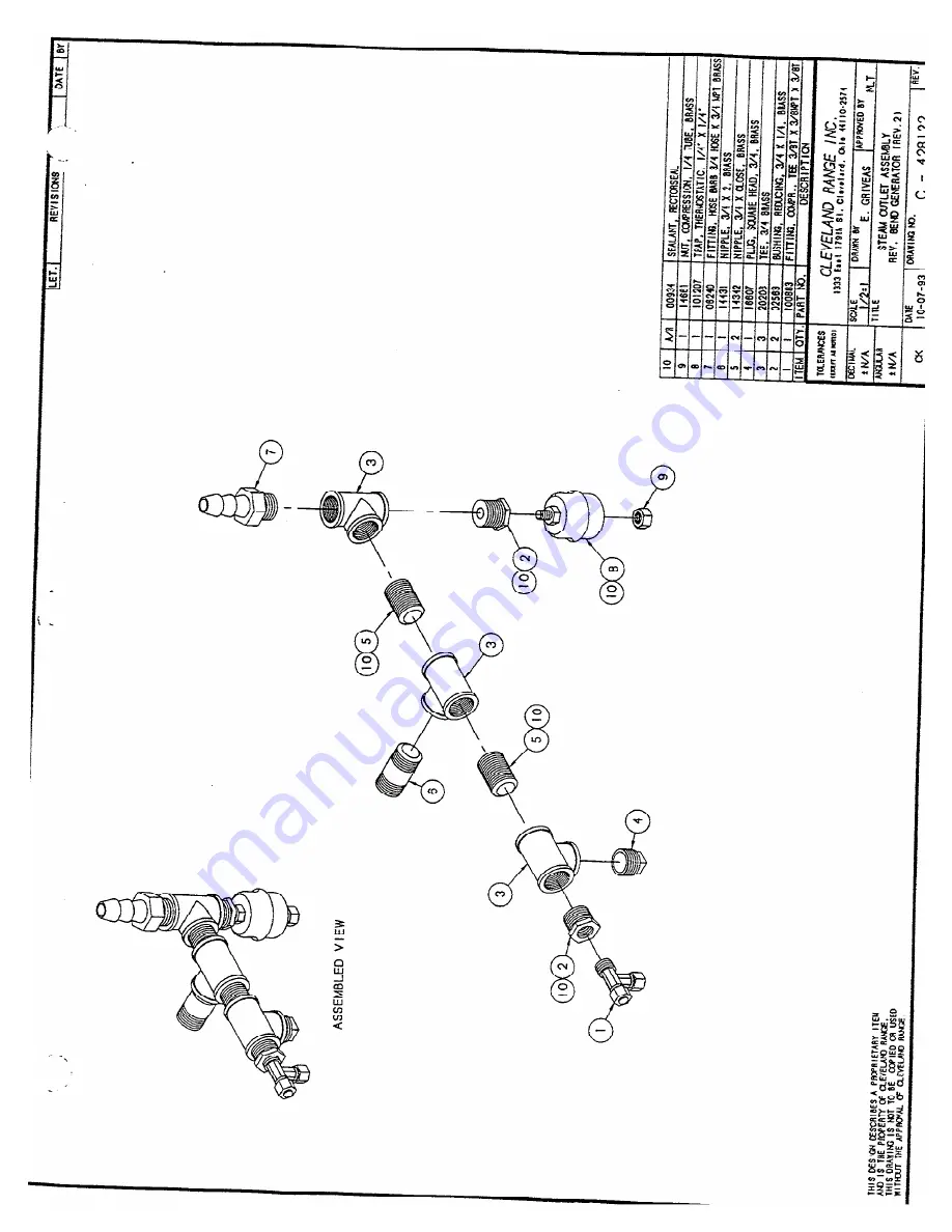 Cleveland KE50151-E Parts Manual Download Page 40