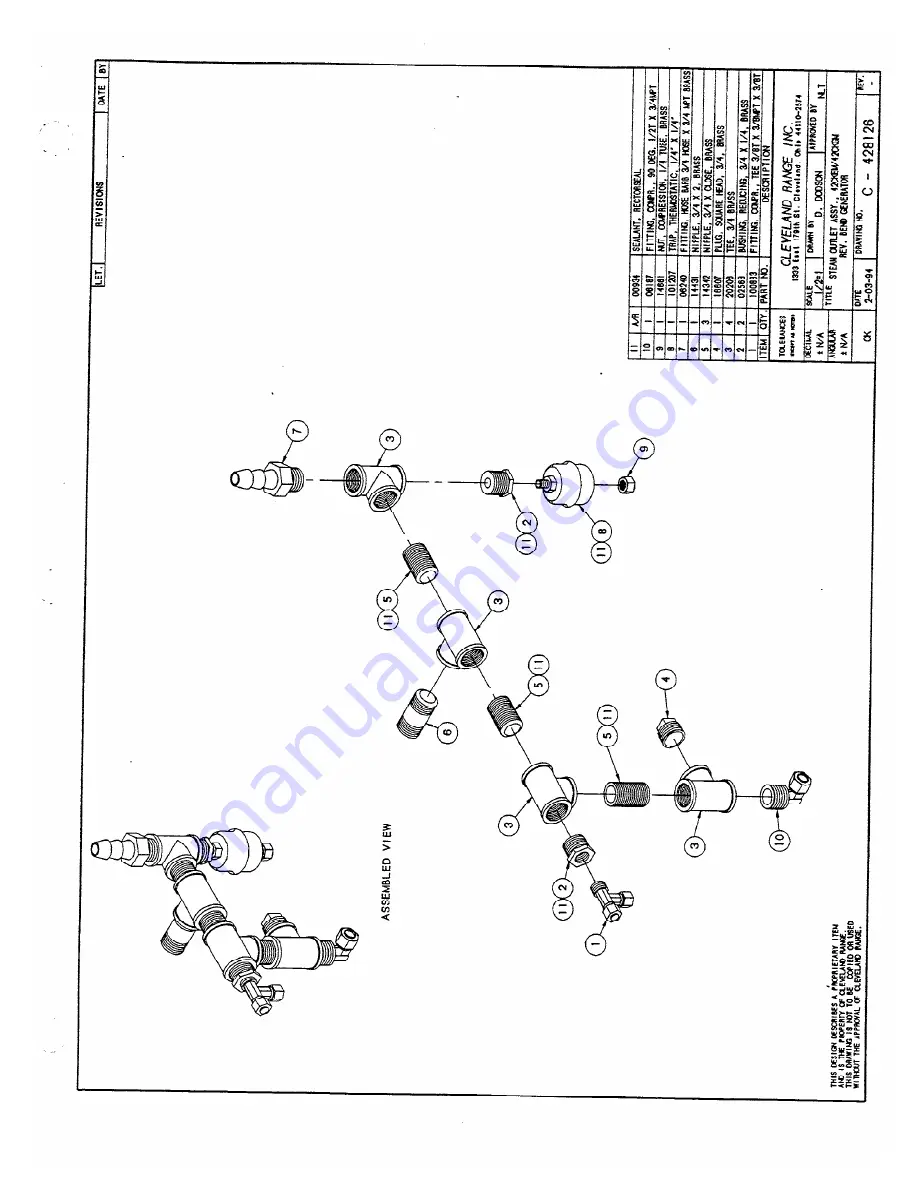 Cleveland KE50151-E Parts Manual Download Page 42