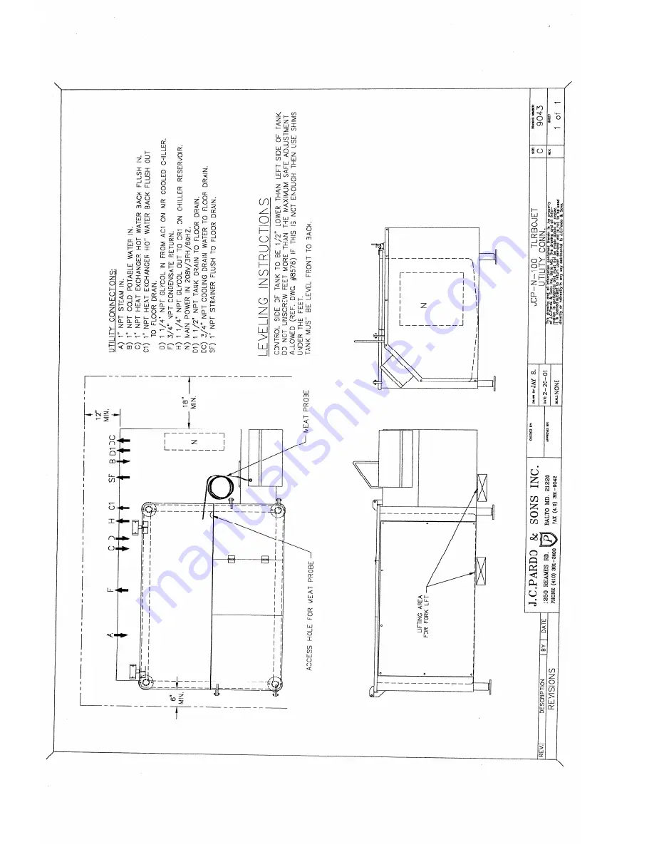 Cleveland TJ-100-CC Supplementary Manual Download Page 4