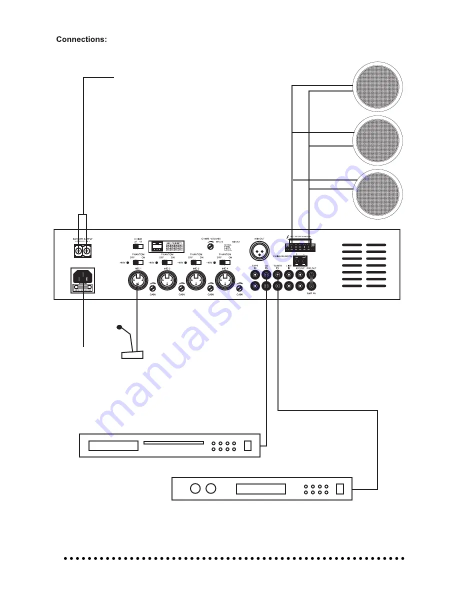 Clever Acoustics CS 520HP User Manual Download Page 6